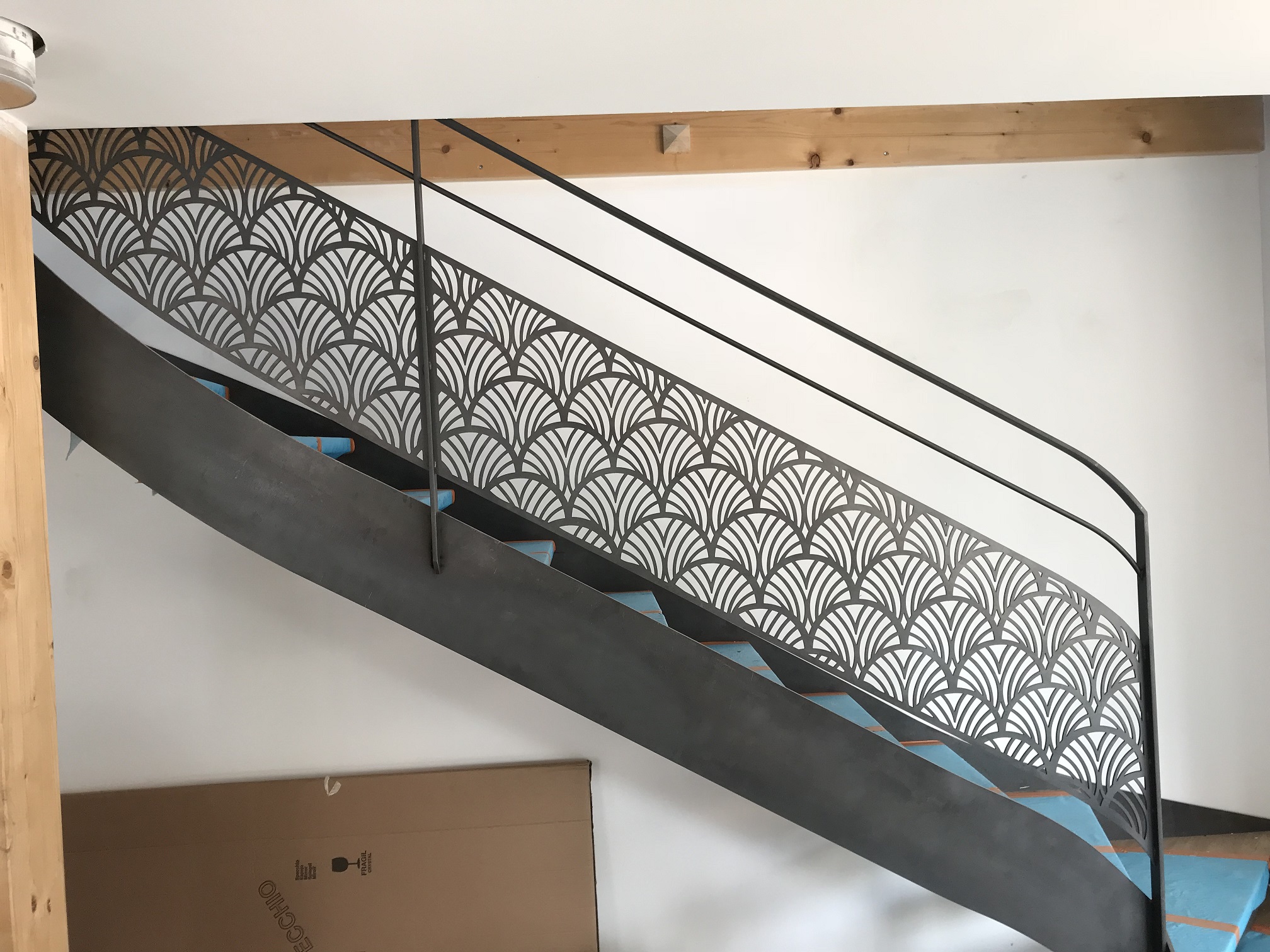 Fabricant escalier sur mesure acier en Haute Savoie | Escalier Garde